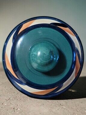 Vtg 1994 GAIL PITTMAN GREEN AZALEA Medium CANISTER LID 5.75" Dia.